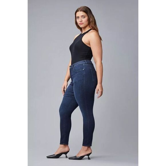 DL1961 Florence Skinny Inclusive Mid Rise Instasculpt Ankle Size 20 - Picture 1 of 7